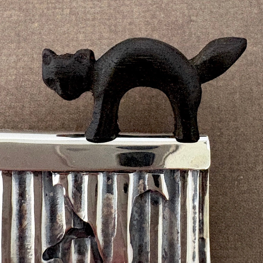 Cat On A Hot Tin Roof- brooch