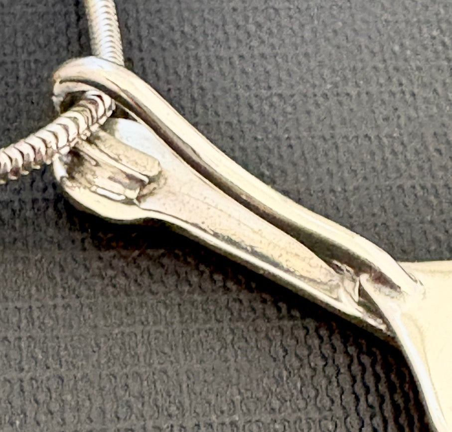 Pelican Pendant- sterling silver 43mm