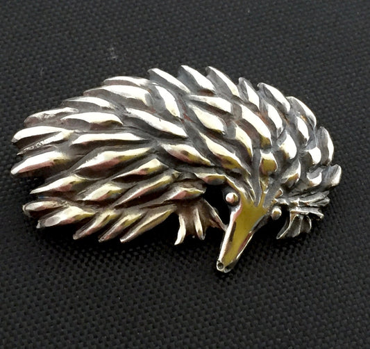 Echidna Brooch sterling silver