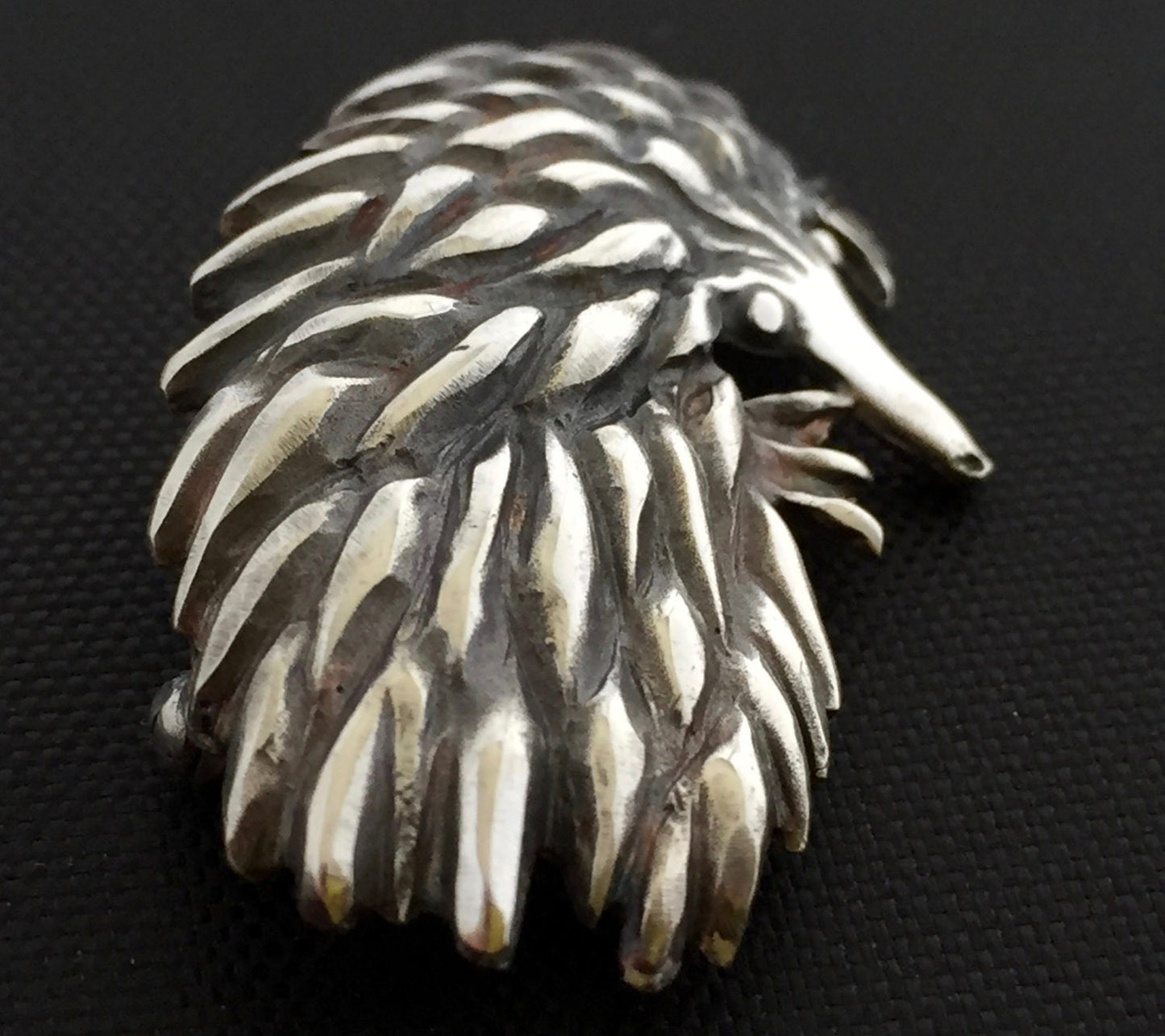 Echidna Brooch sterling silver