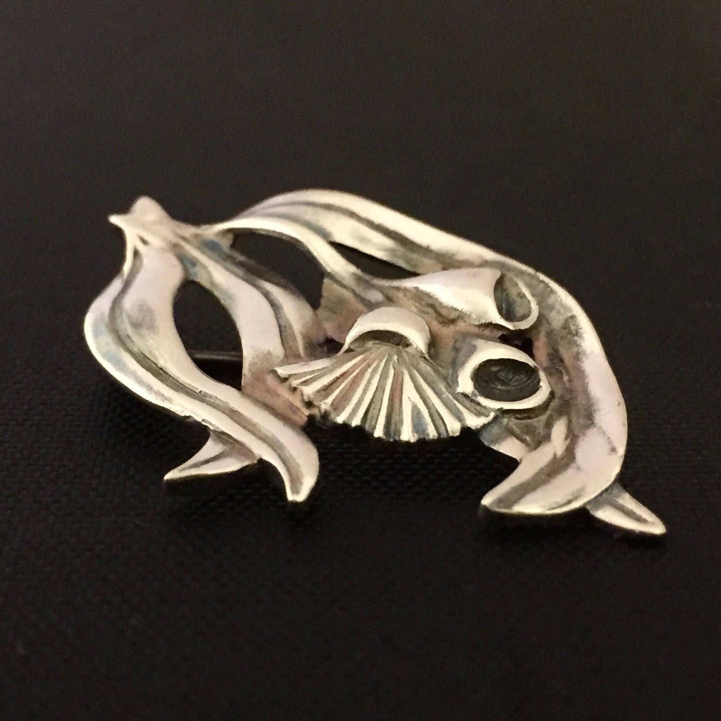 Gum-nut Brooch - sterling silver