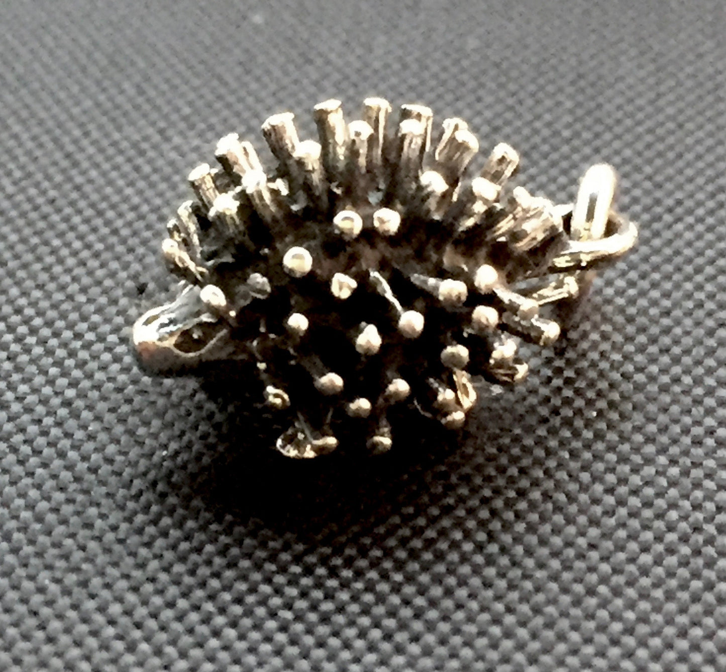 Echidna Pendant / charm - medium -Sterling Silver