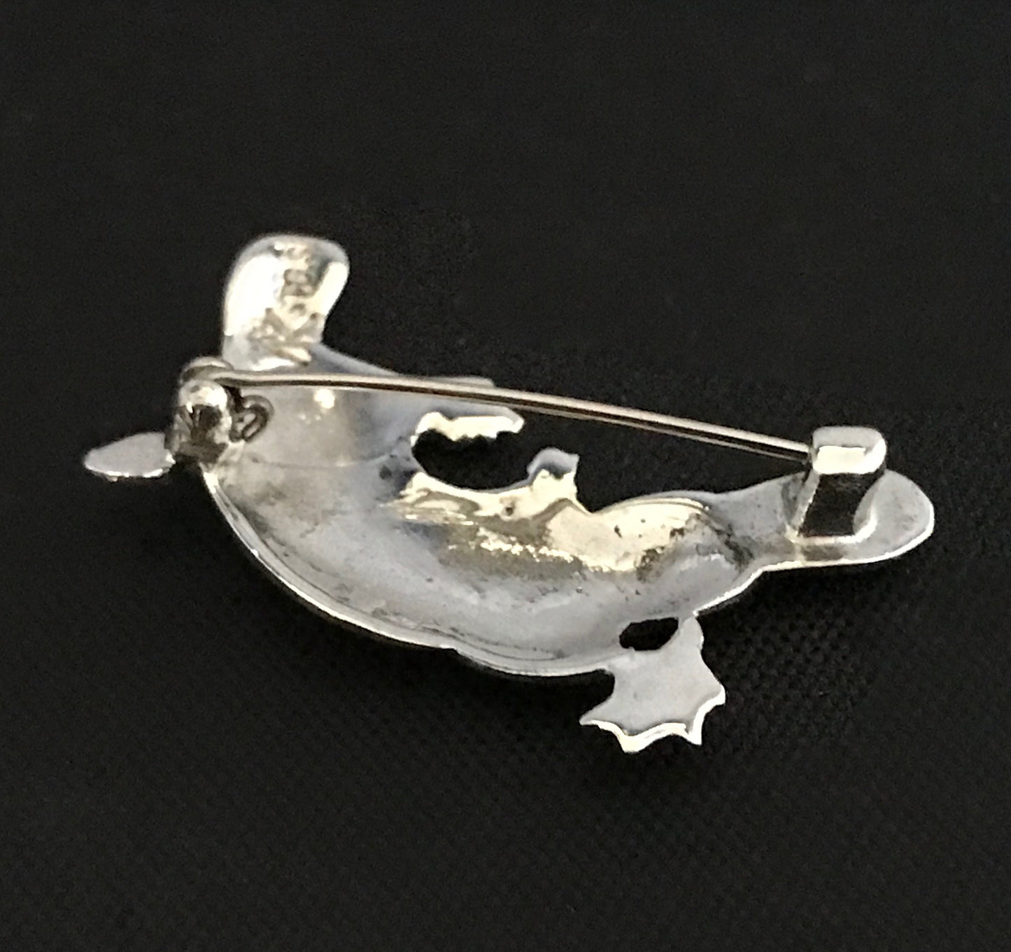 Platypus Brooch - solid sterling silver, Australian gift , Aussie souvenir, Australian jewellery