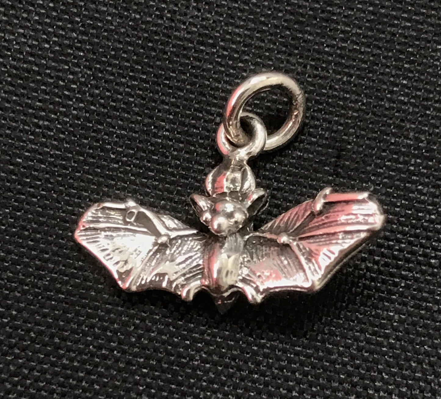 Bat Pendant / charm - Sterling Silver