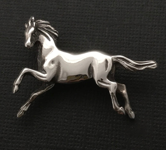 Horse Brooch- Sterling Silver