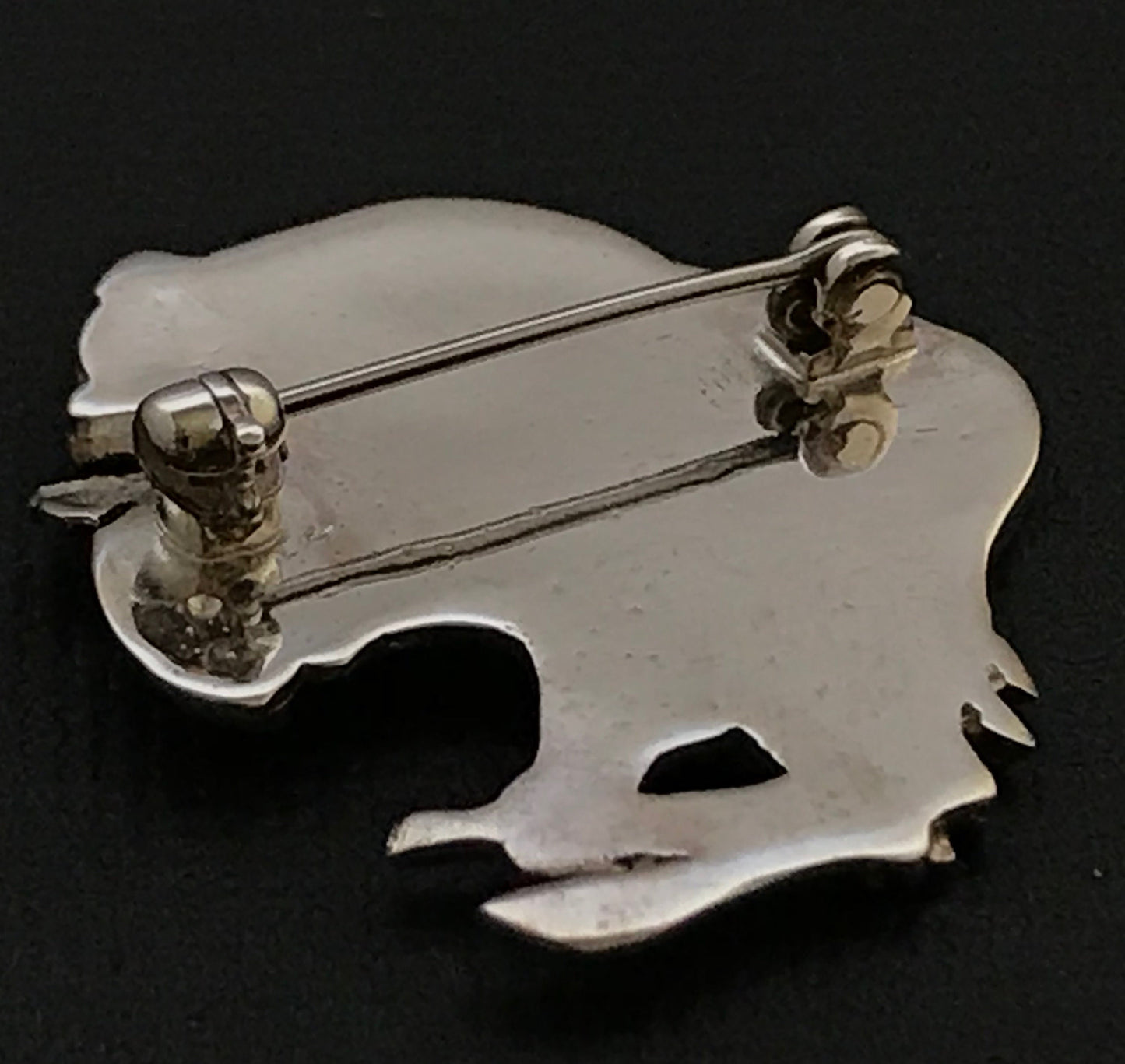 Koala and baby Brooch - Sterling Silver 25mm (Pat Hagan design)