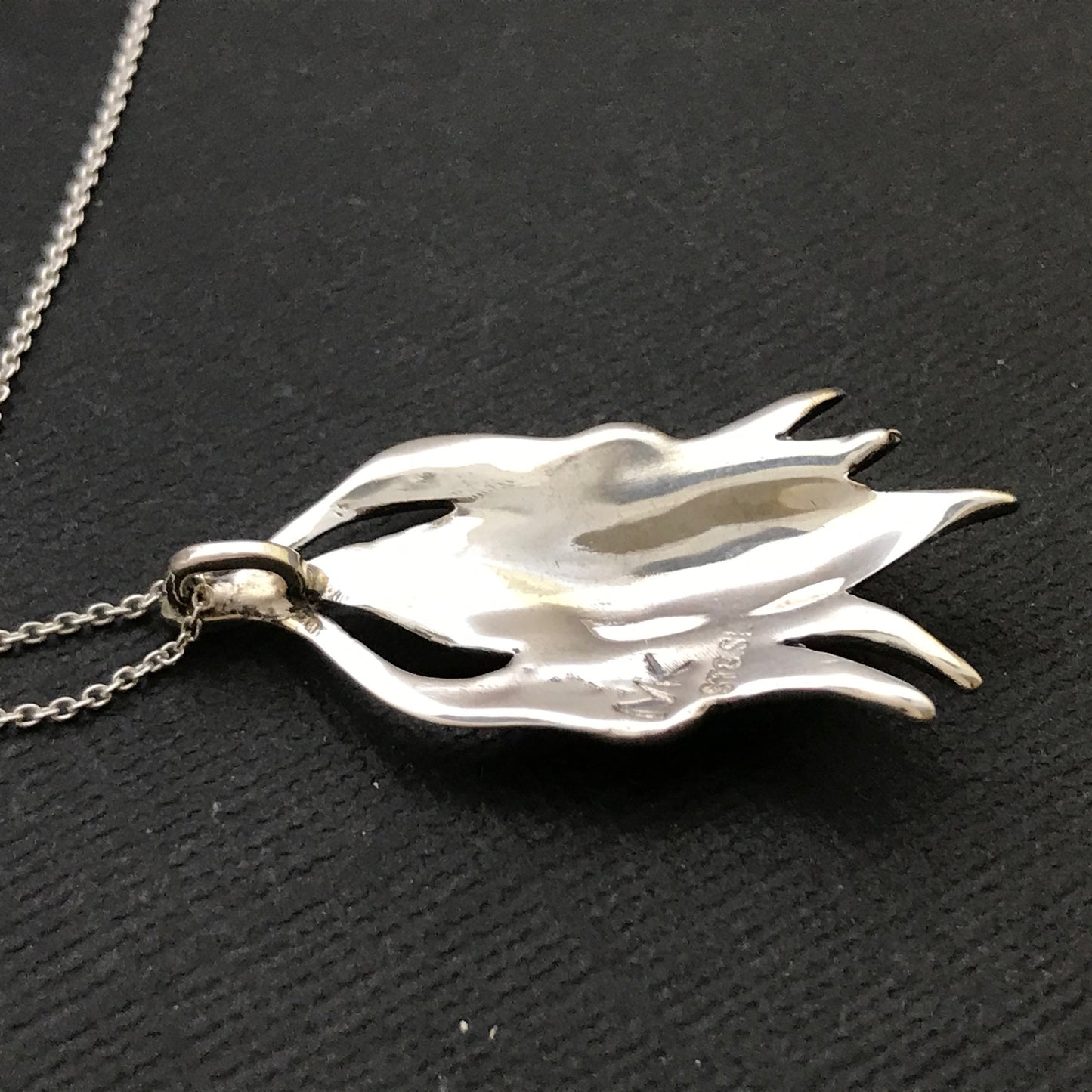 Sturt Pea Pendant sterling silver