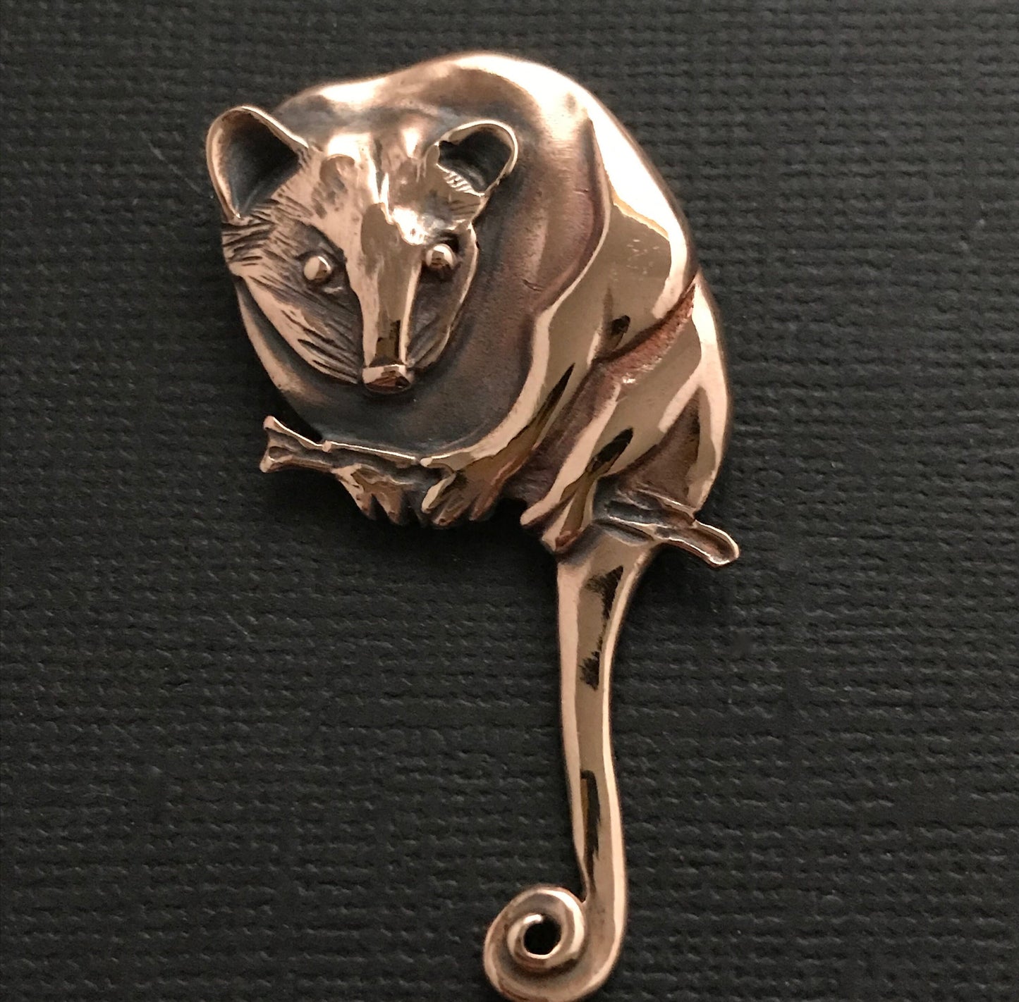 Possum Brooch - BRONZE 45mm