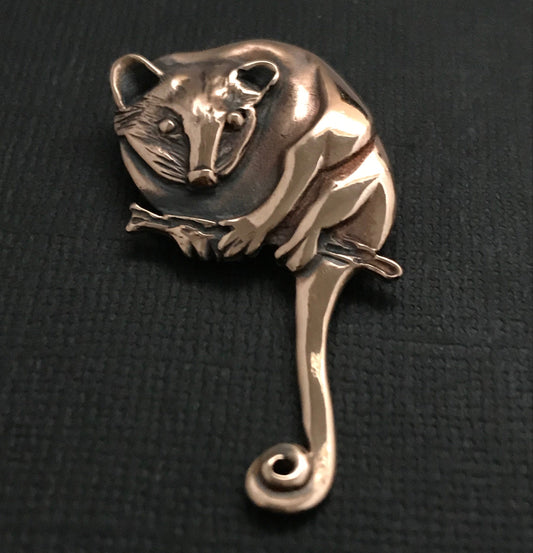 Possum Brooch - BRONZE 45mm